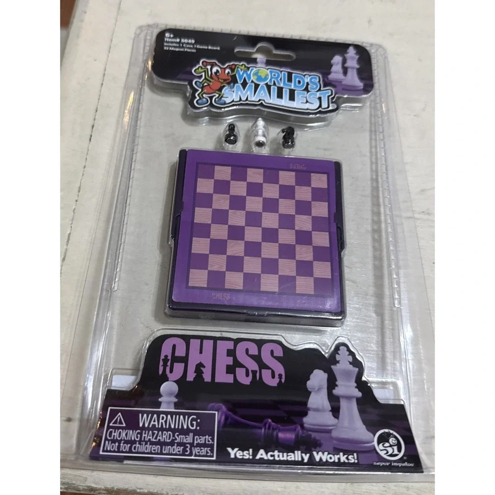 World's Smallest Chess Board Game